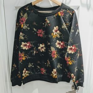 Dex Crew neck pull over floral top
